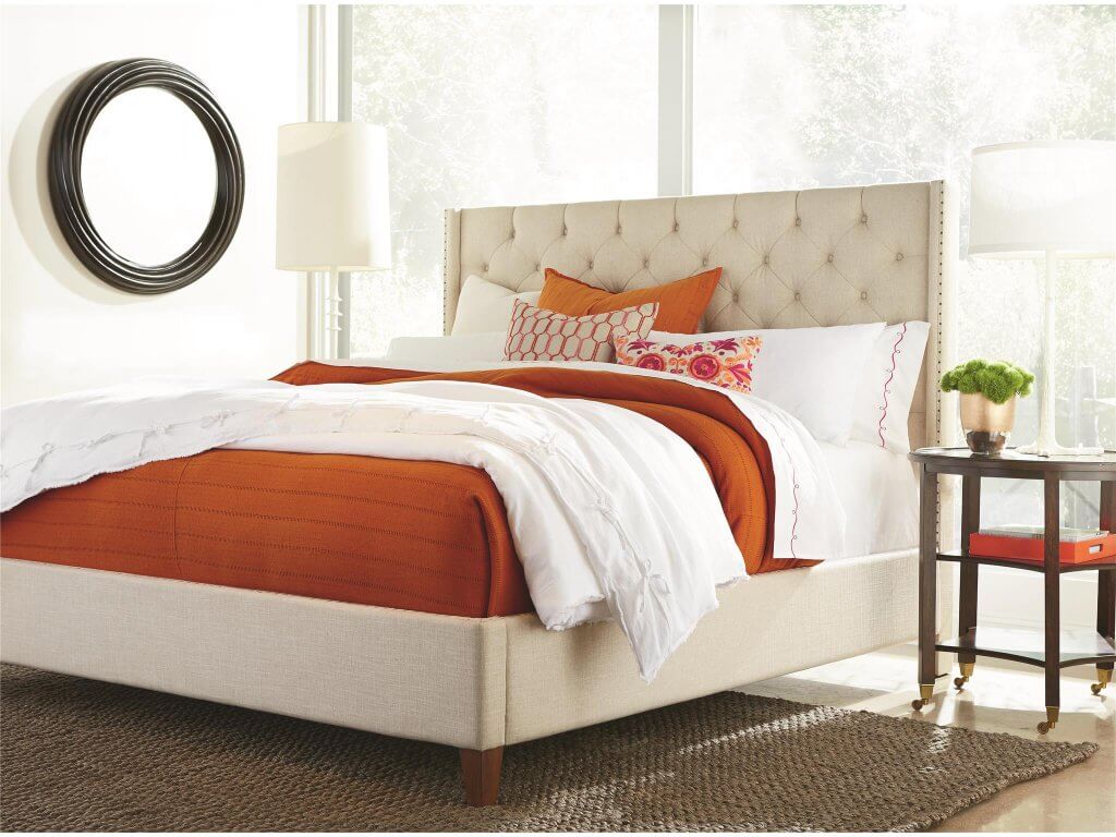 4-Beautiful-Bed-Styles-for-an-Easy-Room Makeover-upholstered-bed-universal-furniture-kathleen-jennison-interior-designer