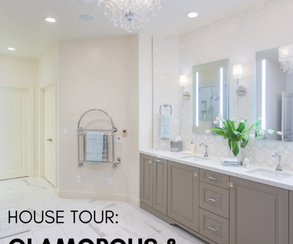 House Tour: Glamorous & Functional Luxury Bathroom