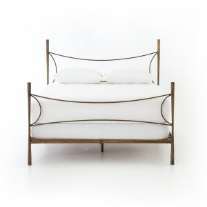 Westwood Bed in Antique Brass