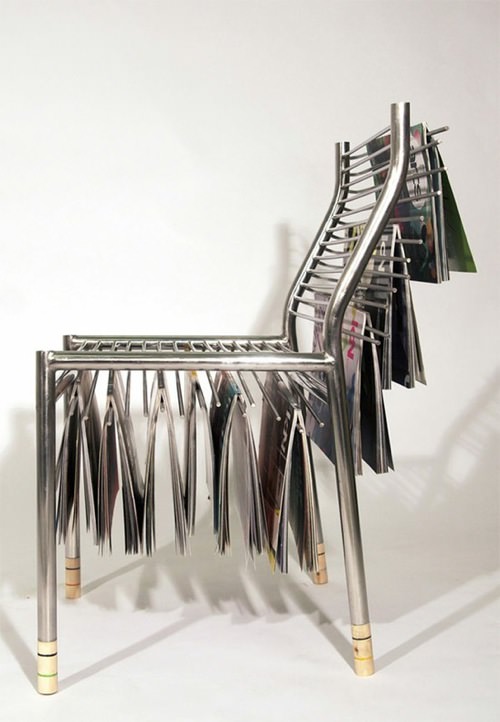 Magazine Rack Chair by Seung Han Lee