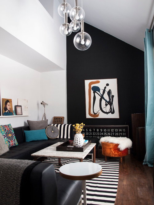 Black deals accent walls