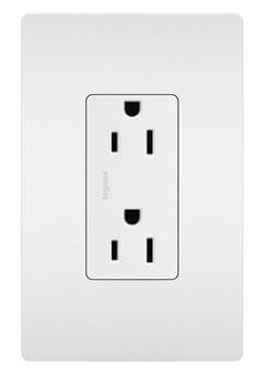 duplex receptacle white-legrand-radiant-collection