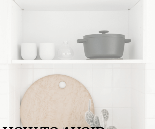 How to Avoid Losing Storage Space with Open Shelves