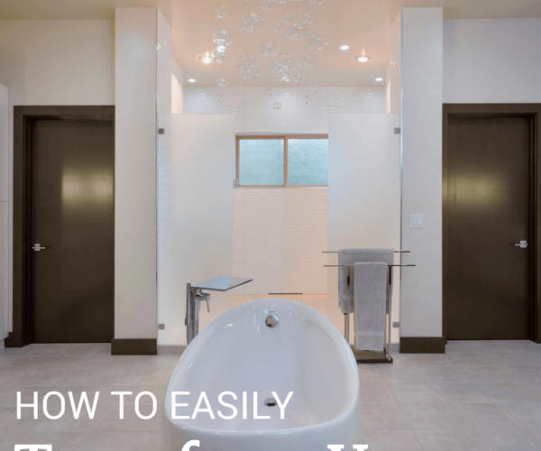 How to Easily Transform Your Bathroom into a Spa