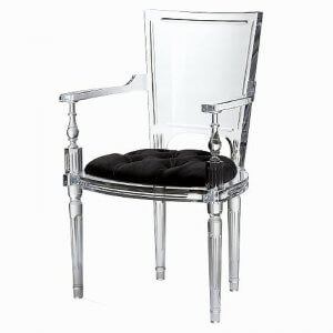 kathleen-jennison-stockton-interior-designer-global-views-Marilyn Acrylic Side Chair-Black