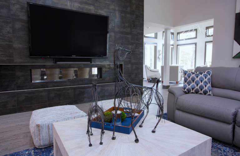 View of 8 Design Elements of a Luxury Home Theater - KTJ Design Co.