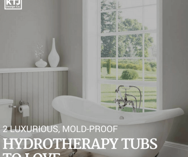 2 Luxurious, Mold-Proof Hydrotherapy Tubs to Love