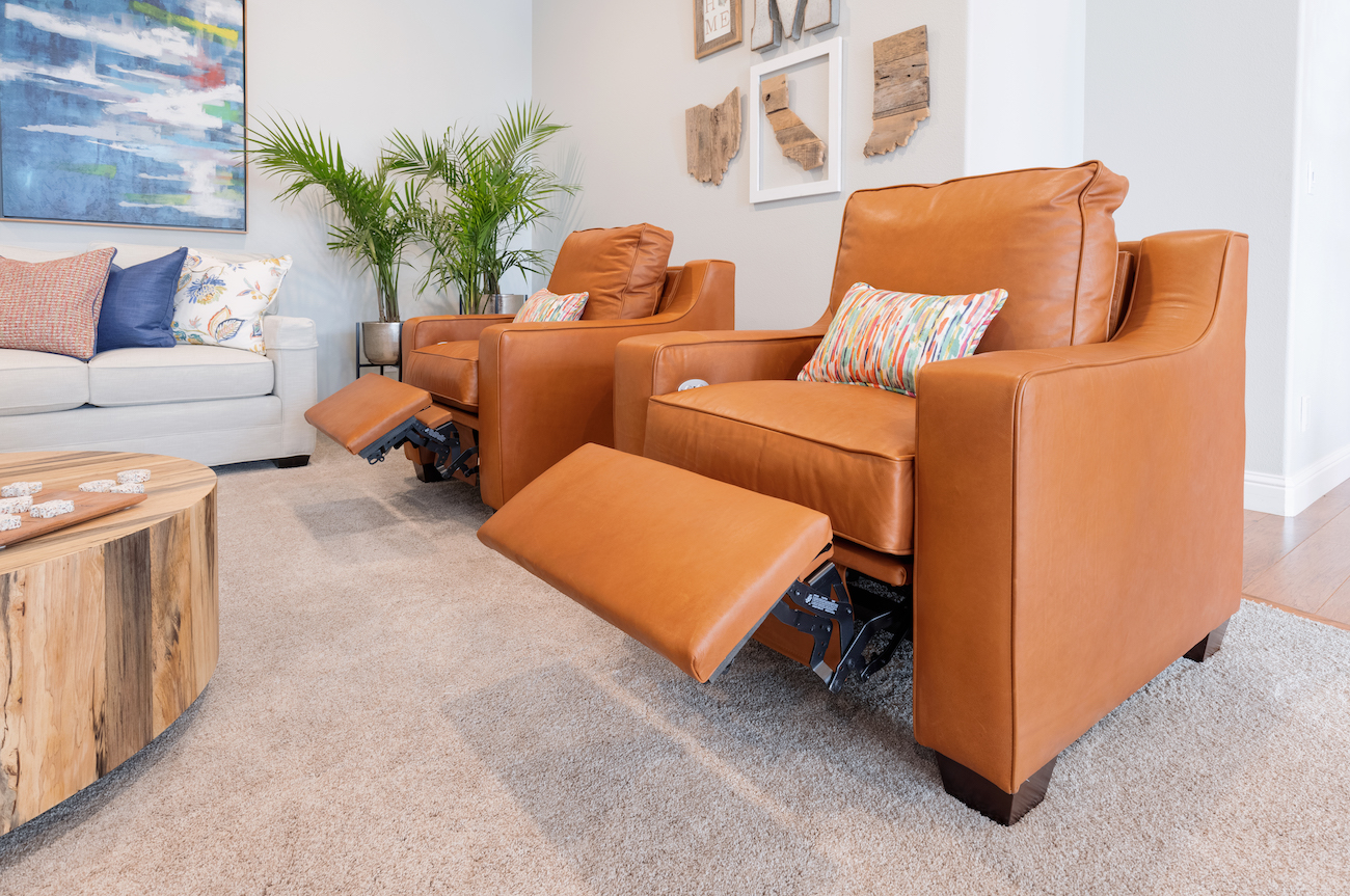 recliner-leather-accent-chairs-interior-design