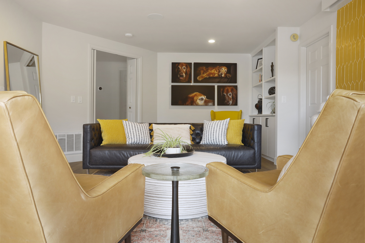 yellow-and-brown-living-room-interior-design