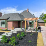 1935 brick cottage in the Caldwell Village of Stockton California