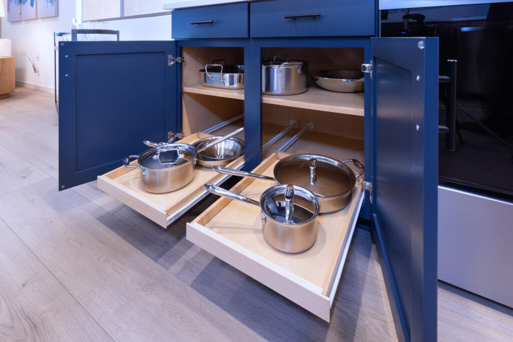 Cabinet Pullout Pots Pans All Clad 95212 Interior Design Ho9a7791