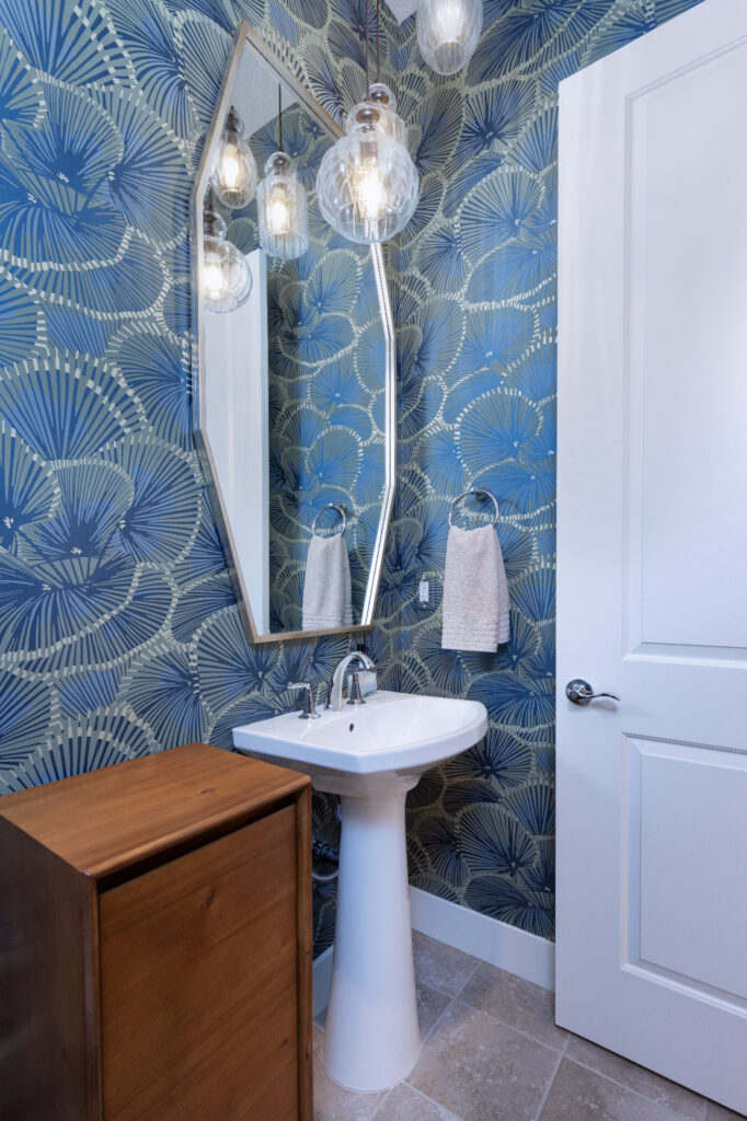 Ktj Design Co Premier Interior Designer Manteca California Powder Room Ho9a0371