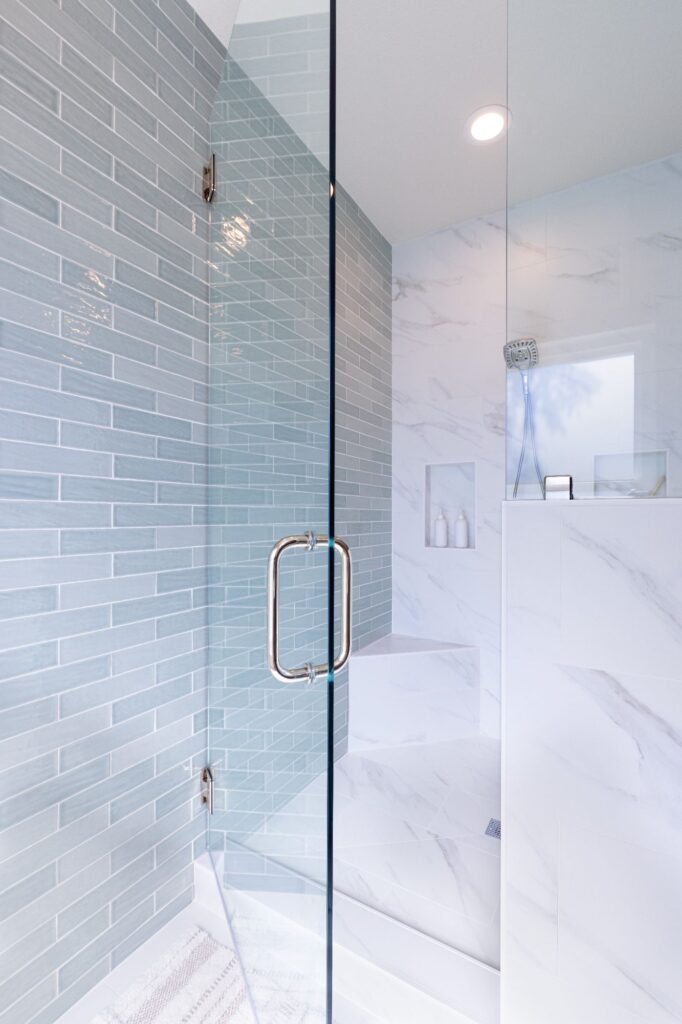GLASS SHOWER ENCLOSURE SMART SPACE PLANNING