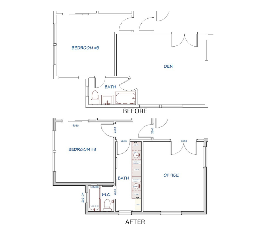 Country Club Before & After