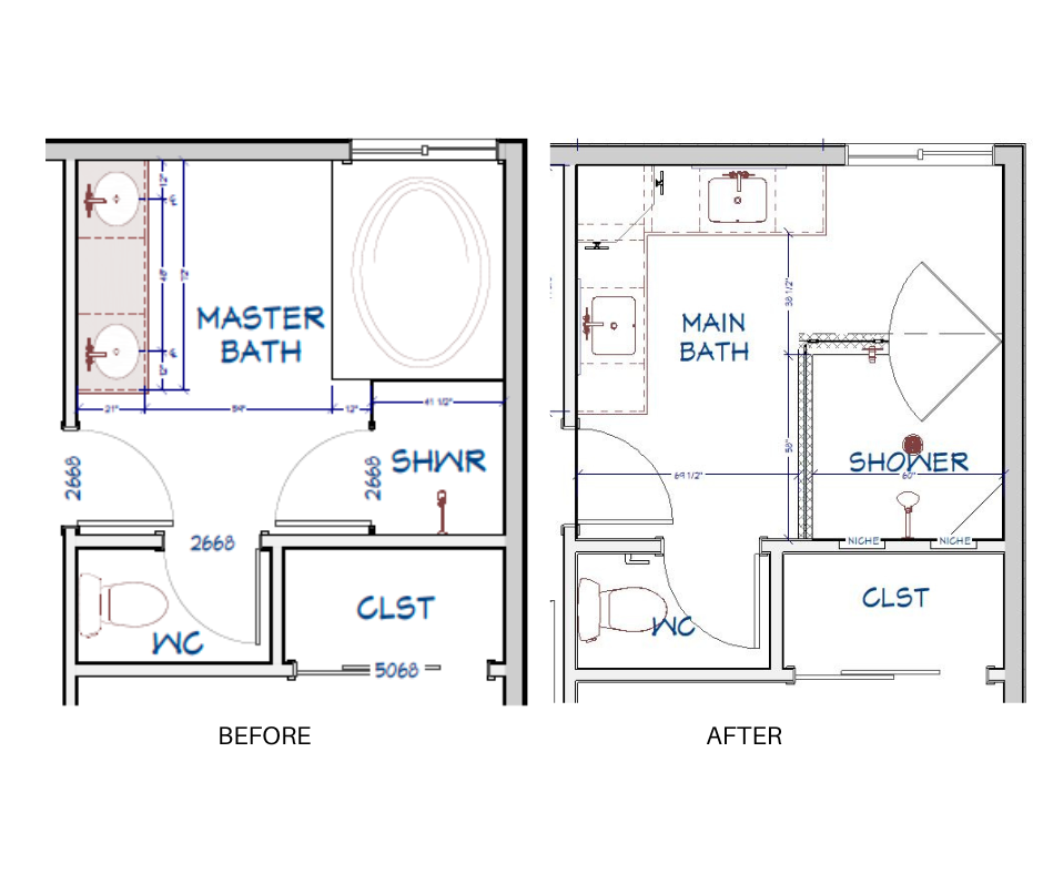 Rosewood Before & After