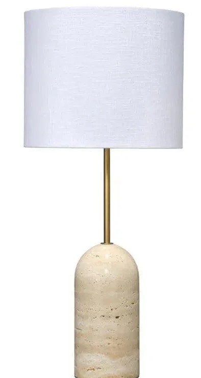 Loomlan Holt Table Lamp In Travertine