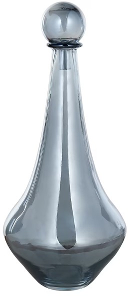 Stylecraft Home Collection Blue Glass Modern Vase