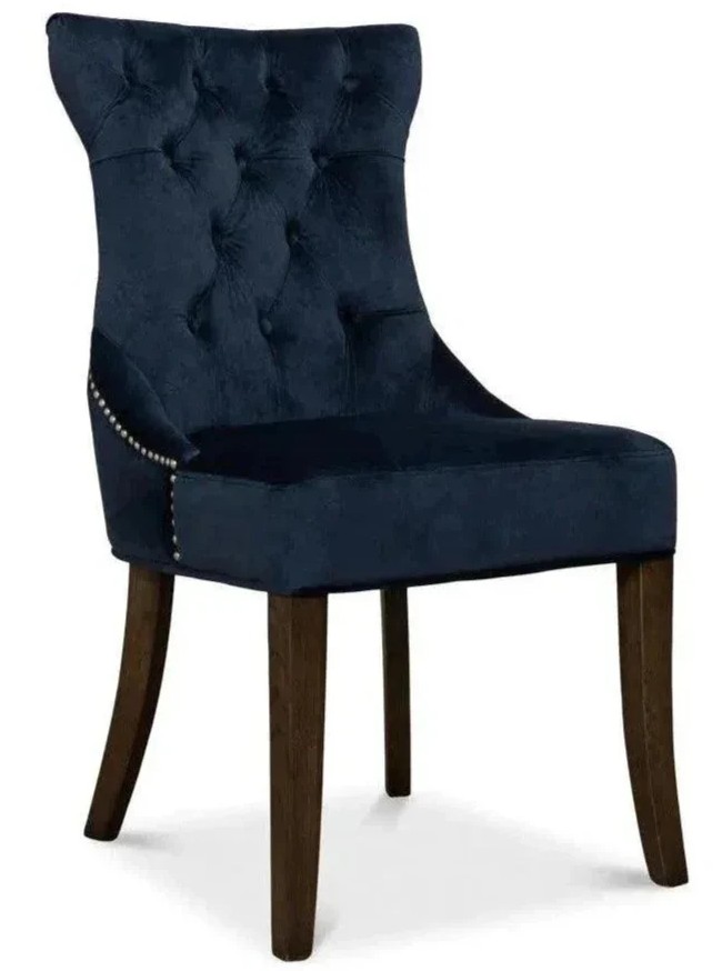 Loomlan Sophie Velvet Armless Dining Chair 2pc