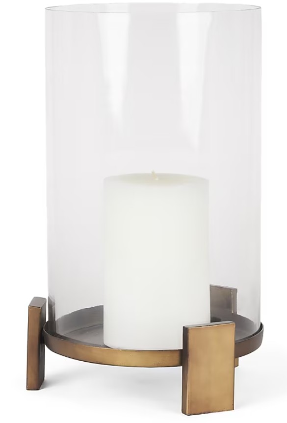 Mercana 1 Candle Price Glass Hurricane Candle Holder 1