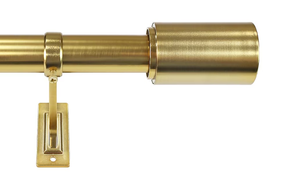 Origin 21 Brushed Gold Drapery Rod