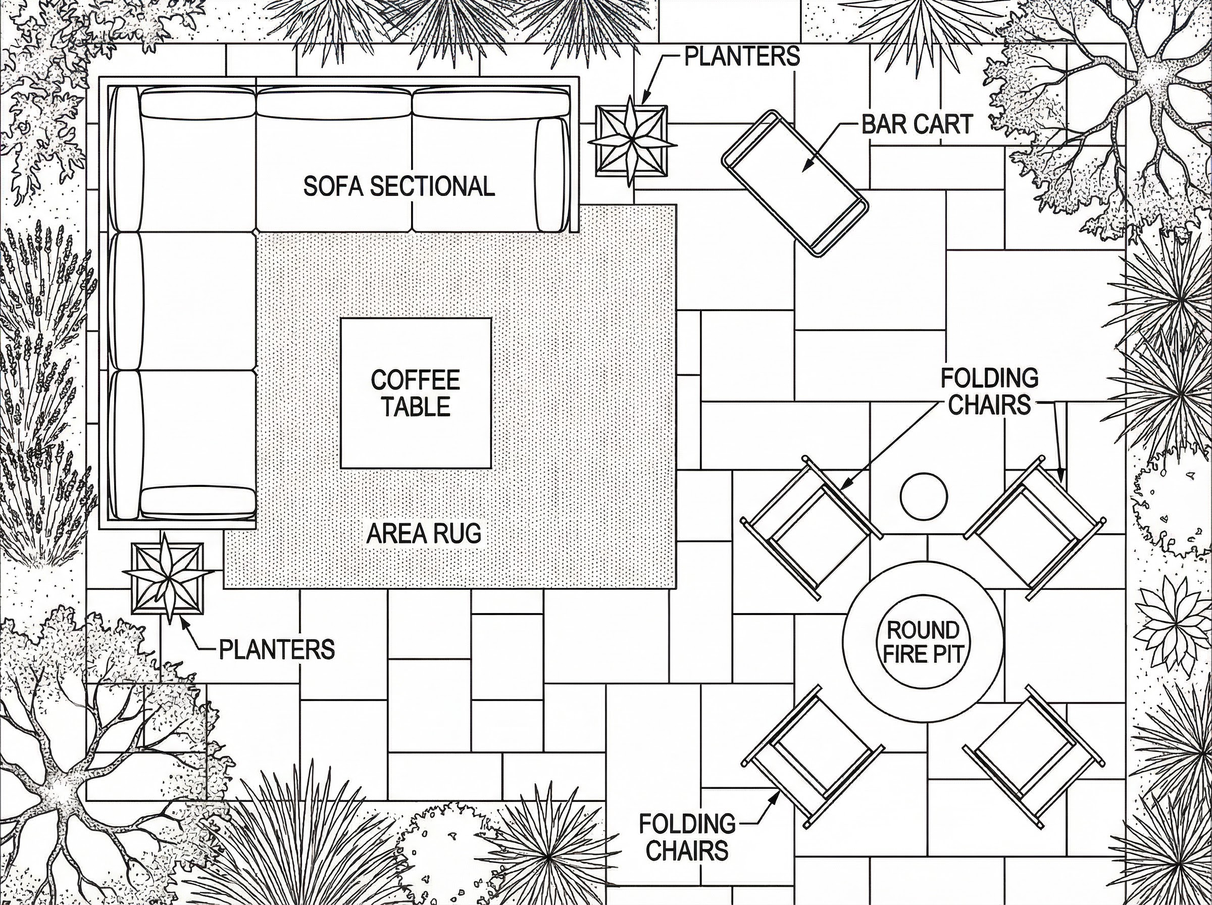 Cad Floor Plan 4 3